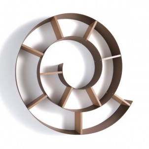 Mensola da parete "CHIOCCIOLA CORTEN" Mensola da parete "CHIOCCIOLA CORTEN"